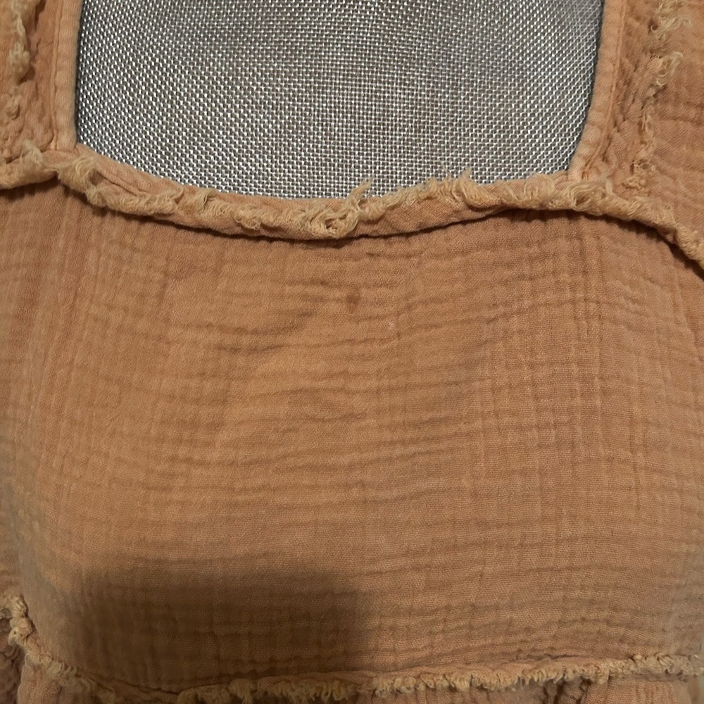 Blue B Boho Ruffle Top - Picture 2 of 5